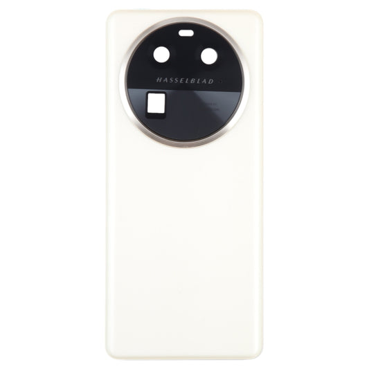 Pour coque arrière de batterie d'origine OPPO Find X6 avec couvercle d'objectif d'appareil photo, pour OPPO Find X6 (Original), pour OPPO Find X6