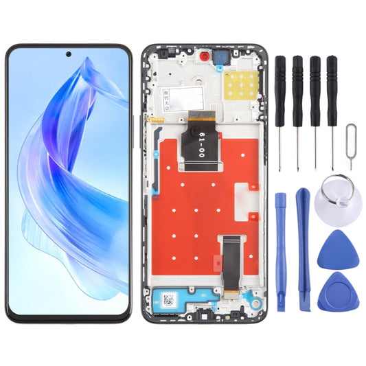 Écran LCD original avec numériseur et châssis complet pour Honor 90 Lite, Pour Honor 90 Lite, Pour Honor 90 Lite (Original)