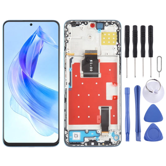 Écran LCD original avec numériseur et châssis complet pour Honor 90 Lite, Pour Honor 90 Lite, Pour Honor 90 Lite (Original)