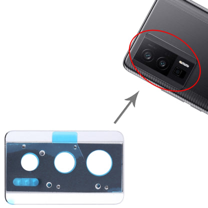 Marco de lente de cámara trasera original para Xiaomi Redmi K60, para Xiaomi Redmi K60