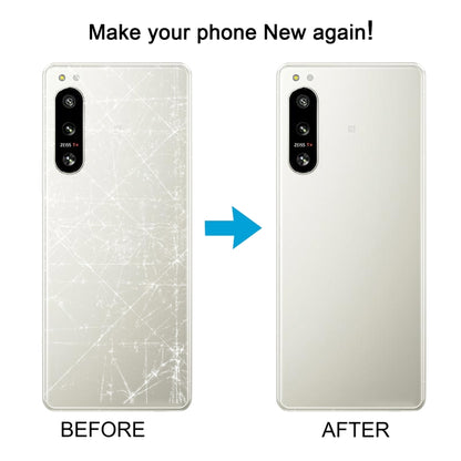For Sony Xperia 5 IV Original Battery Back Cover with Camera Lens Cover, For Sony Xperia 5 IV