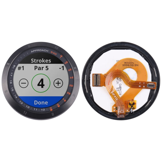 For Garmin Approach S40 Original LCD Screen with Digitizer Full Assembly, For Garmin Approach S40