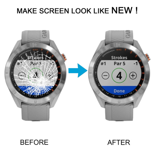 For Garmin Approach S40 Original LCD Screen with Digitizer Full Assembly, For Garmin Approach S40