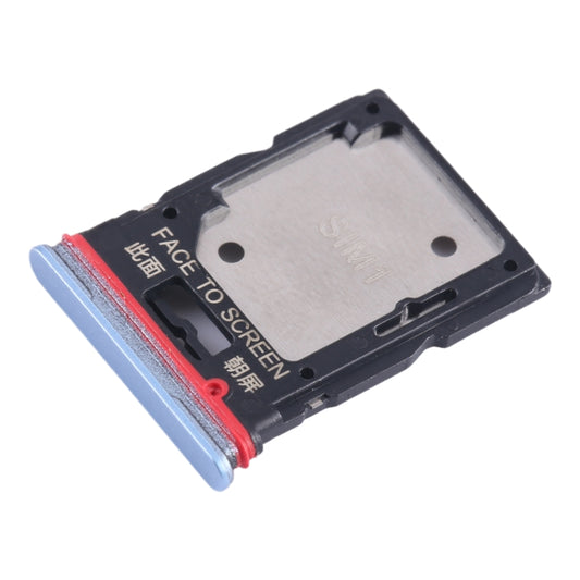 For Xiaomi Redmi Note 11T Pro SIM Card Tray + SIM Card Tray / Micro SD Card Tray