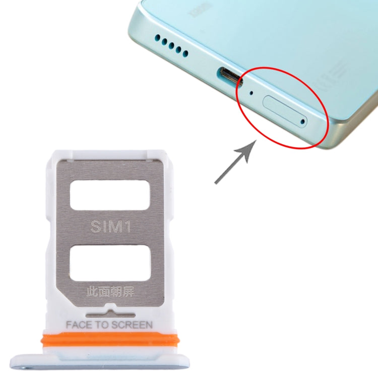 For Xiaomi 12 Lite SIM Card Tray + SIM Card Tray, For Xiaomi 12 Lite