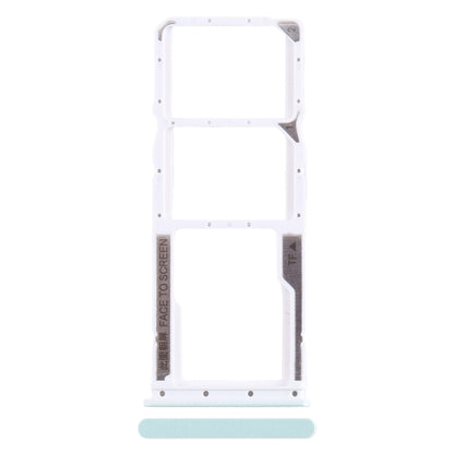 For Xiaomi Redmi 12C SIM Card Tray + SIM Card Tray + Micro SD Card Tray