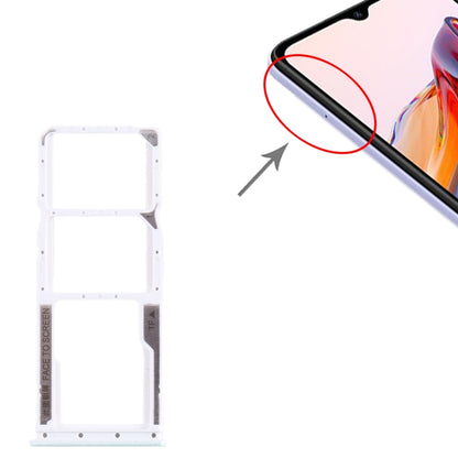 For Xiaomi Redmi 12C SIM Card Tray + SIM Card Tray + Micro SD Card Tray