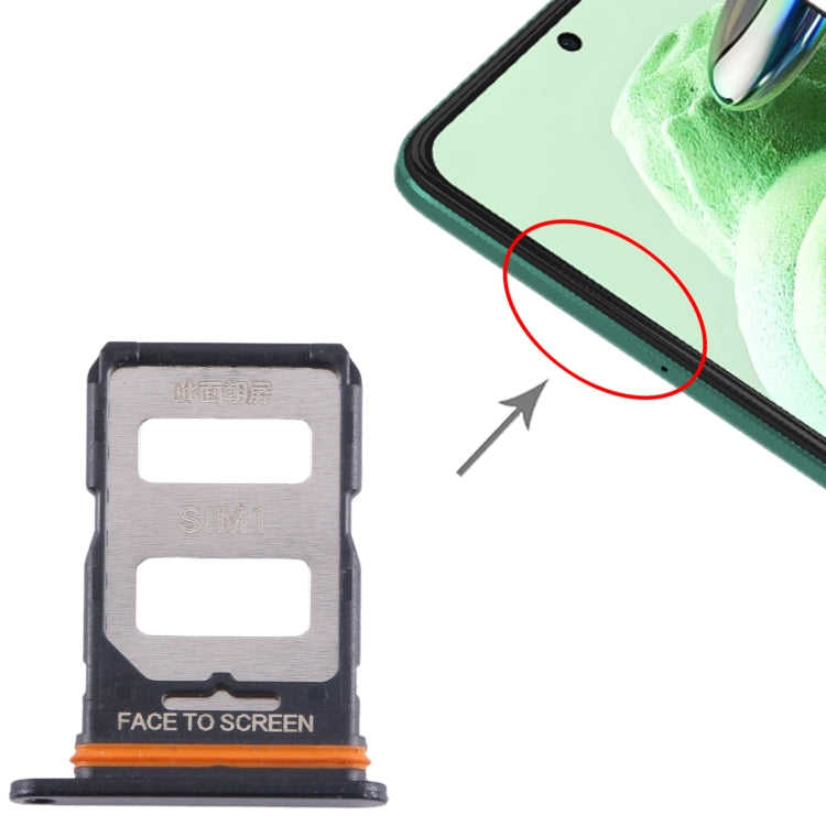 Bandeja para tarjeta SIM + bandeja para tarjeta SIM para Xiaomi Redmi Note 12 Turbo, para Xiaomi Redmi Note 12 Turbo