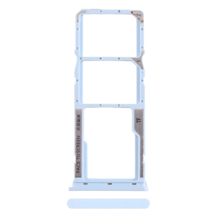For Xiaomi Poco  C51 SIM Card Tray + SIM Card Tray + Micro SD Card Tray, For Xiaomi Poco C51