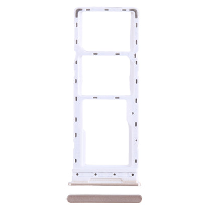 For Tecno Camon 18 SIM Card Tray + SIM Card Tray + Micro SD Card Tray, For Tecno Camon 18