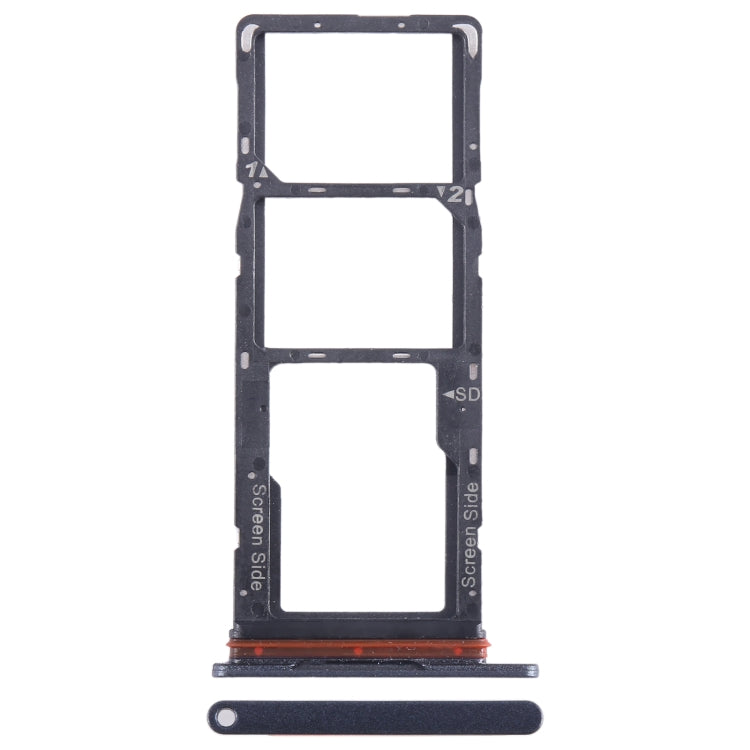 Pour Tecno Pop 7 BF6 Tiroir pour carte SIM + Tiroir pour carte SIM + Tiroir pour carte Micro SD, pour Tecno Pop 7