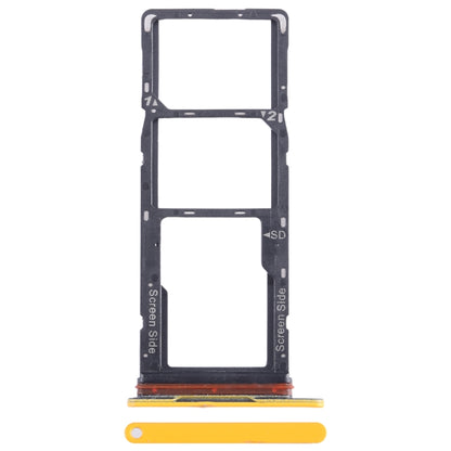 Pour Tecno Pop 7 BF6 Tiroir pour carte SIM + Tiroir pour carte SIM + Tiroir pour carte Micro SD, pour Tecno Pop 7