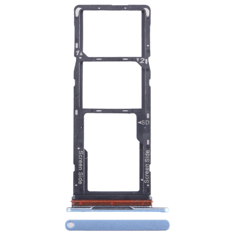 Pour Tecno Pop 7 BF6 Tiroir pour carte SIM + Tiroir pour carte SIM + Tiroir pour carte Micro SD, pour Tecno Pop 7