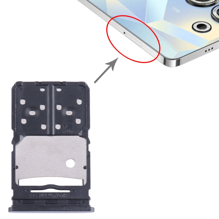 Tiroir pour carte SIM et Micro SD pour Tecno Camon 20