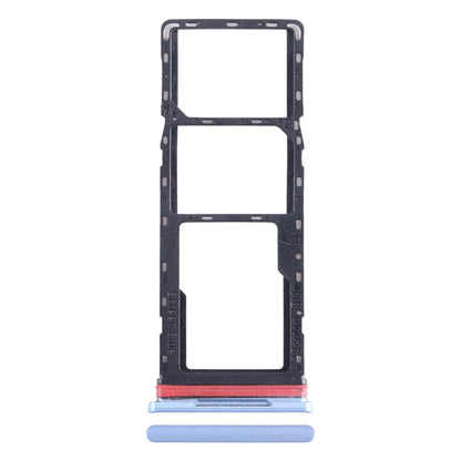 For Infinix Hot 12i X665B SIM Card Tray + SIM Card Tray + Micro SD Card Tray