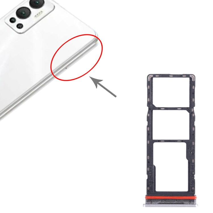 Pour Infinix Hot 12 X6817, plateau pour carte SIM + plateau pour carte Micro SD, pour Infinix Hot 12