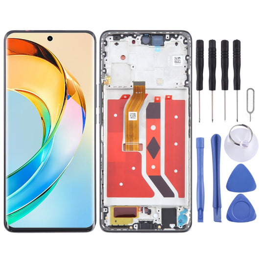 Écran LCD tactile numérique complet d'origine avec châssis pour Honor X50, Pour Honor X50 (Original), Pour Honor X50 (Original), Pour Honor X50 (Original)