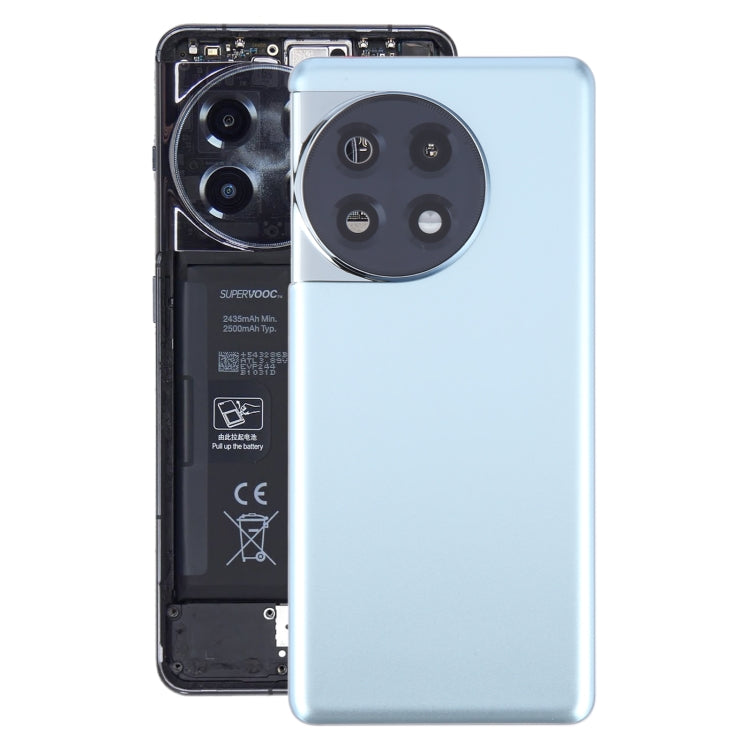For OnePlus 11R Battery Back Cover with Camera Lens Cover, For OnePlus 11R(with Camera Lens Frame)