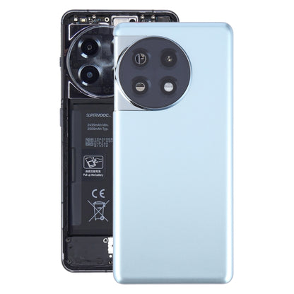 For OnePlus 11R Battery Back Cover with Camera Lens Cover, For OnePlus 11R(with Camera Lens Frame)