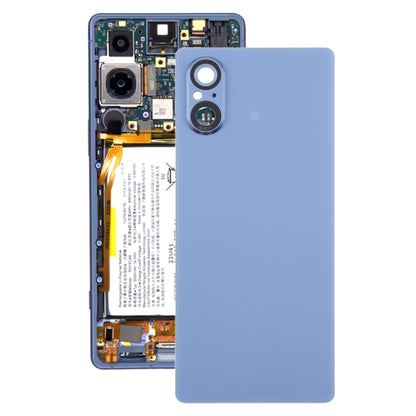 For Sony Xperia 5 V Battery Back Cover with Camera Lens Cover