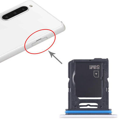 Pour Sony Xperia 10 V Tiroir de carte SIM d'origine + Tiroir de carte Micro SD, Pour Sony Xperia 10 V (Original), Pour Sony Xperia 10 V (Original à carte unique)