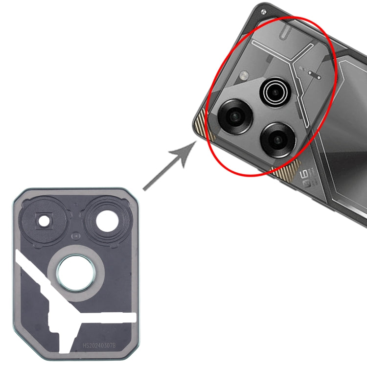 For Tecno Pova 6 Original Rear Camera Frame, For Tecno Pova 6(Original)
