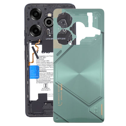 Cache arrière d'origine pour Tecno Pova 6 Pro, pour Tecno Pova 6 Pro (Original)