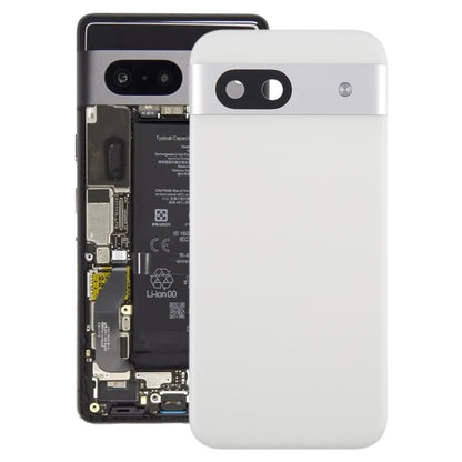 For Google Pixel 8a Original Battery Back Cover with Camera Lens Cover