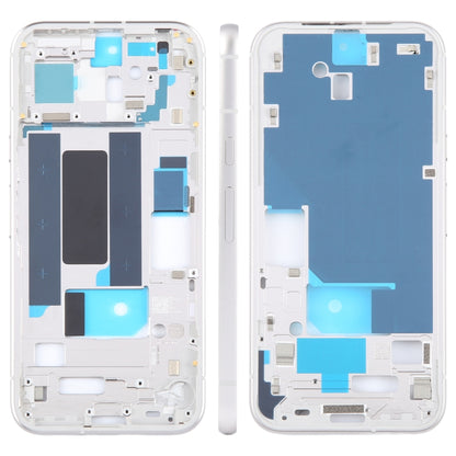 For Google Pixel 8a Original Middle Frame Bezel Plate, with Side Keys, For Google Pixel 8a(Original), For Google Pixel 8a
