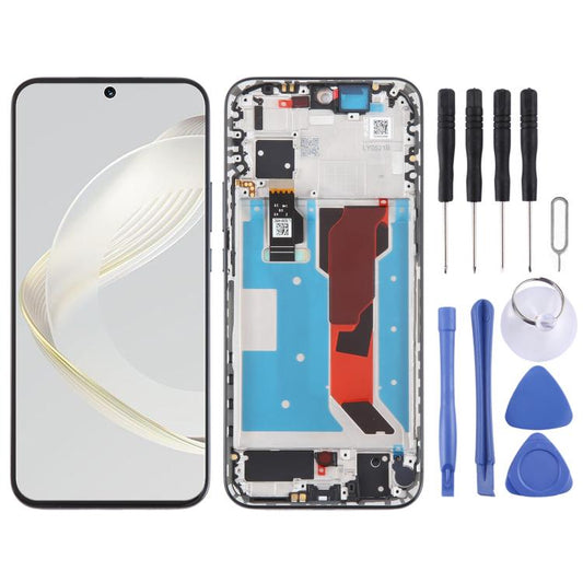 Für Huawei nova 1 Original LCD-Bildschirm Digitizer vollständige Baugruppe mit Rahmen, Für Huawei nova 11 (Original)