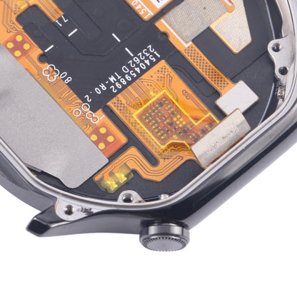 Pantalla LCD y digitalizador completo con marco para OPPO Watch X (negro) y OPPO Watch X (plateado).