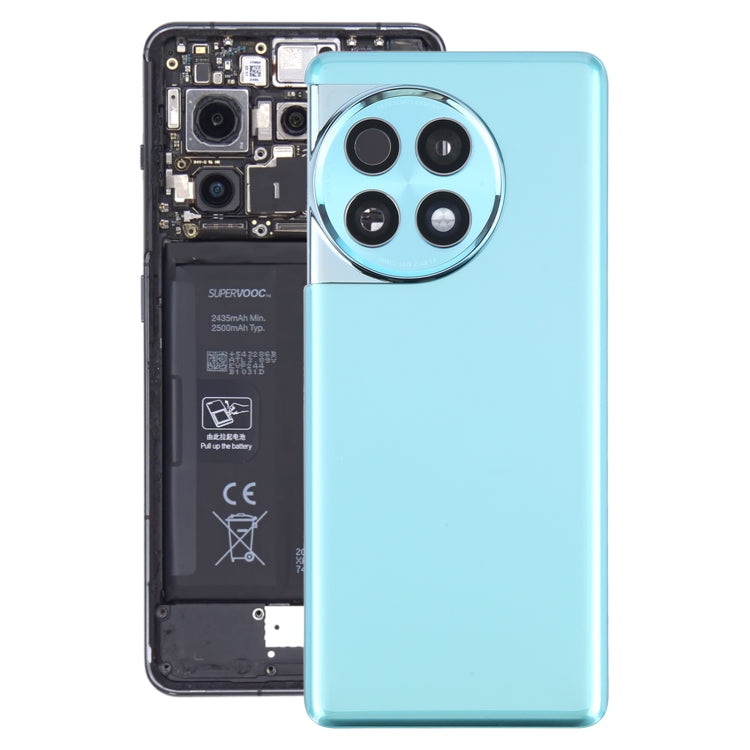 Cache arrière de batterie en verre d'origine avec objectif d'appareil photo pour OnePlus Ace 2 Pro (PJA110)