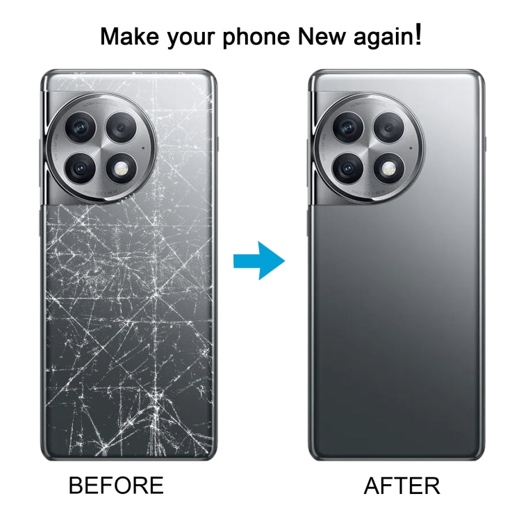 Cache arrière de batterie en verre d'origine avec objectif d'appareil photo pour OnePlus Ace 2 Pro (PJA110)