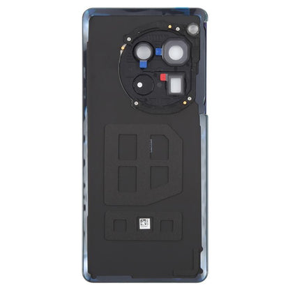 For OnePlus 12 PJD110 CPH2573 CPH2581 Original Glass Battery Back Cover with Camera Lens, For OnePlus 12(Original with Camera Lens Frame)