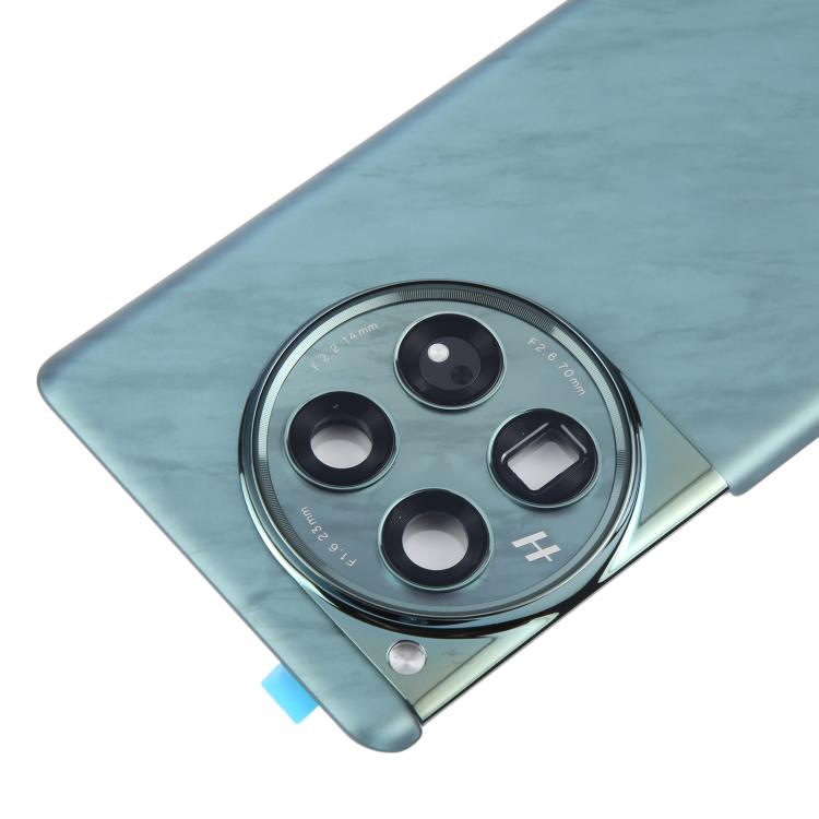 For OnePlus 12 PJD110 CPH2573 CPH2581 Original Glass Battery Back Cover with Camera Lens
