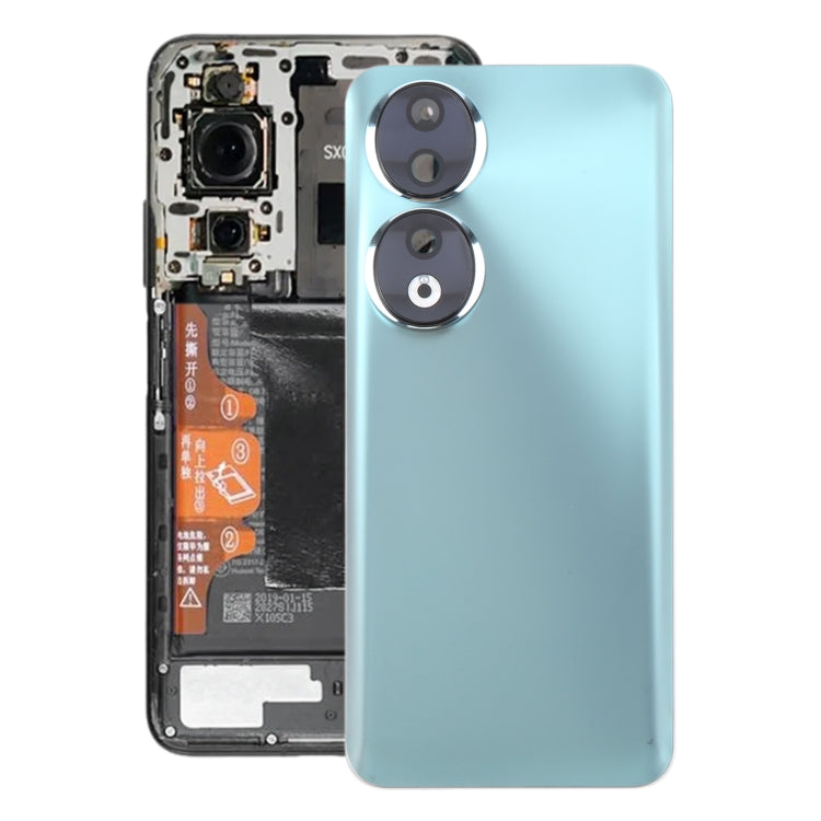 Für Honor 90 Akku-Rückseite mit Kameralinse, Für Honor 90 (mit Kameralinsenrahmen)