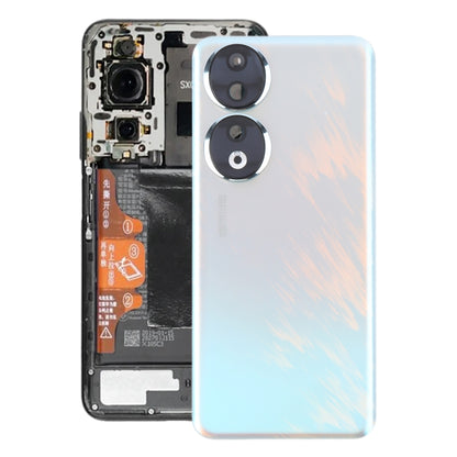 Für Honor 90 Akku-Rückseite mit Kameralinse, Für Honor 90 (mit Kameralinsenrahmen)