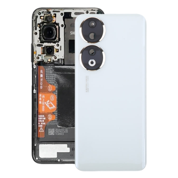 Für Honor 90 Akku-Rückseite mit Kameralinse, Für Honor 90 (mit Kameralinsenrahmen)