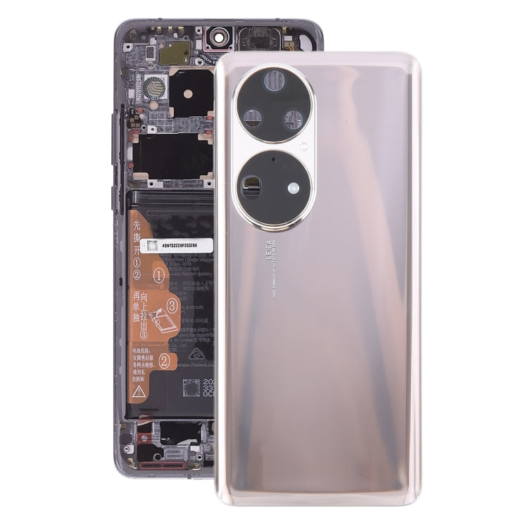 For Huawei P50 Pro Battery Back Cover with Camera Lens