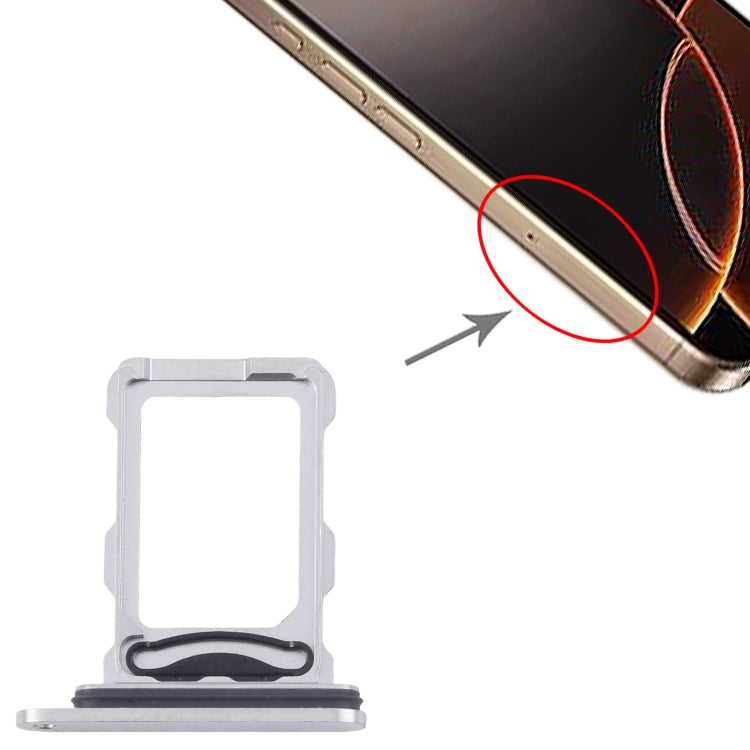 Pour iPhone 16 Pro Max, plateau pour carte SIM et double SIM