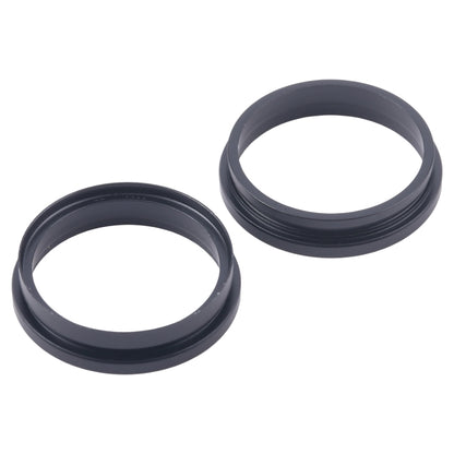 Pour iPhone 16, lot de 2 pièces, lentille de caméra arrière en verre, anneau de protection extérieur en métal, pour iPhone 16
