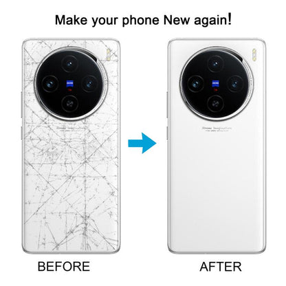 For vivo X100 Battery Back Cover with Camera Lens Cover, For vivo X100(with Camera Lens), For vivo X100