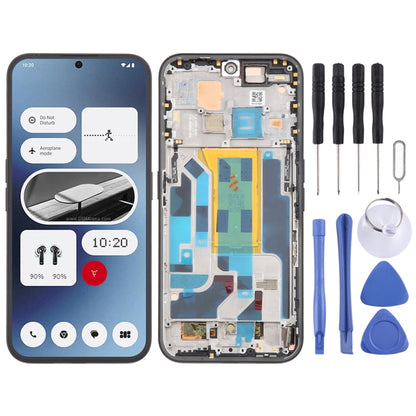 For Nothing Phone (2A) A142 5G Original AMOLED LCD Screen Digitizer Full Assembly with Frame, For Nothing Phone (2A) A142 5G(Original), For Nothing Phone (2A) A142 5G, For Nothing Phone (2A) A142 5G(Original,Blue)