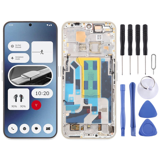 For Nothing Phone (2A) A142 5G Original AMOLED LCD Screen Digitizer Full Assembly with Frame, For Nothing Phone (2A) A142 5G, For Nothing Phone (2A) A142 5G(Original), For Nothing Phone (2A) A142 5G(Original,Blue)