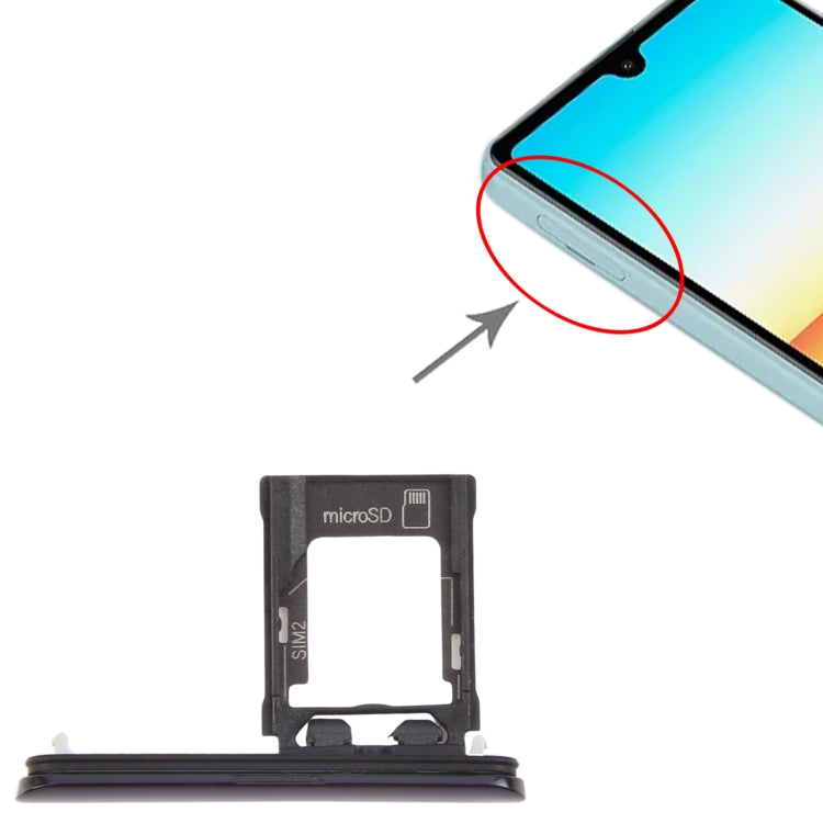 For Sony Xperia Ace SIM + Micro SD Card Tray, For Sony Xperia Ace