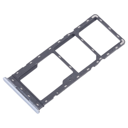 For Infinix Smart 8 X6525 SIM Card Tray + SIM Card Tray + Micro SD Card Tray