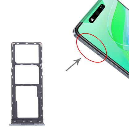 For Infinix Smart 8 X6525 SIM Card Tray + SIM Card Tray + Micro SD Card Tray