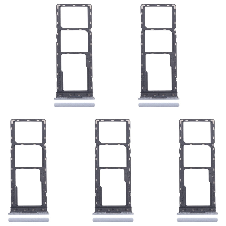 For Infinix Smart 8 X6525 SIM Card Tray + SIM Card Tray + Micro SD Card Tray