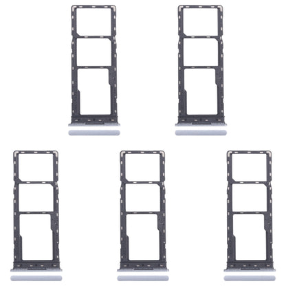 For Infinix Smart 8 X6525 SIM Card Tray + SIM Card Tray + Micro SD Card Tray