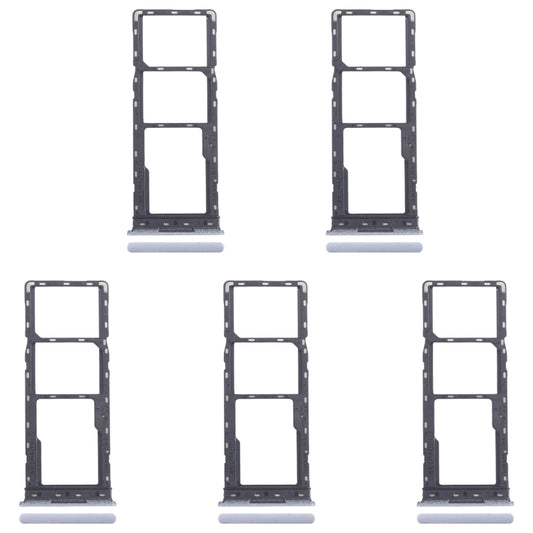 For Infinix Smart 8 X6525 SIM Card Tray + SIM Card Tray + Micro SD Card Tray